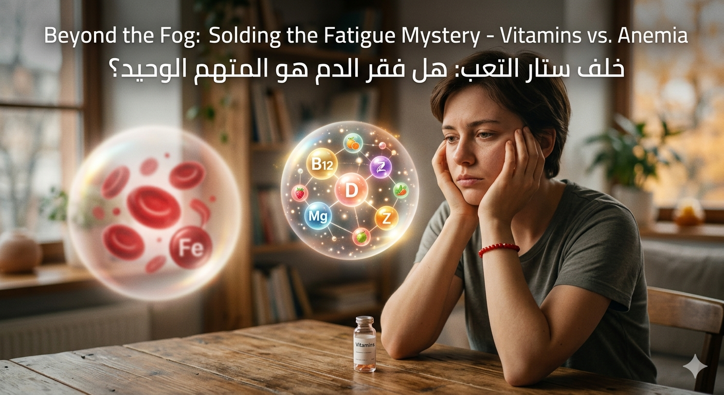 اكتشف ما وراء نقص الفيتامينات.